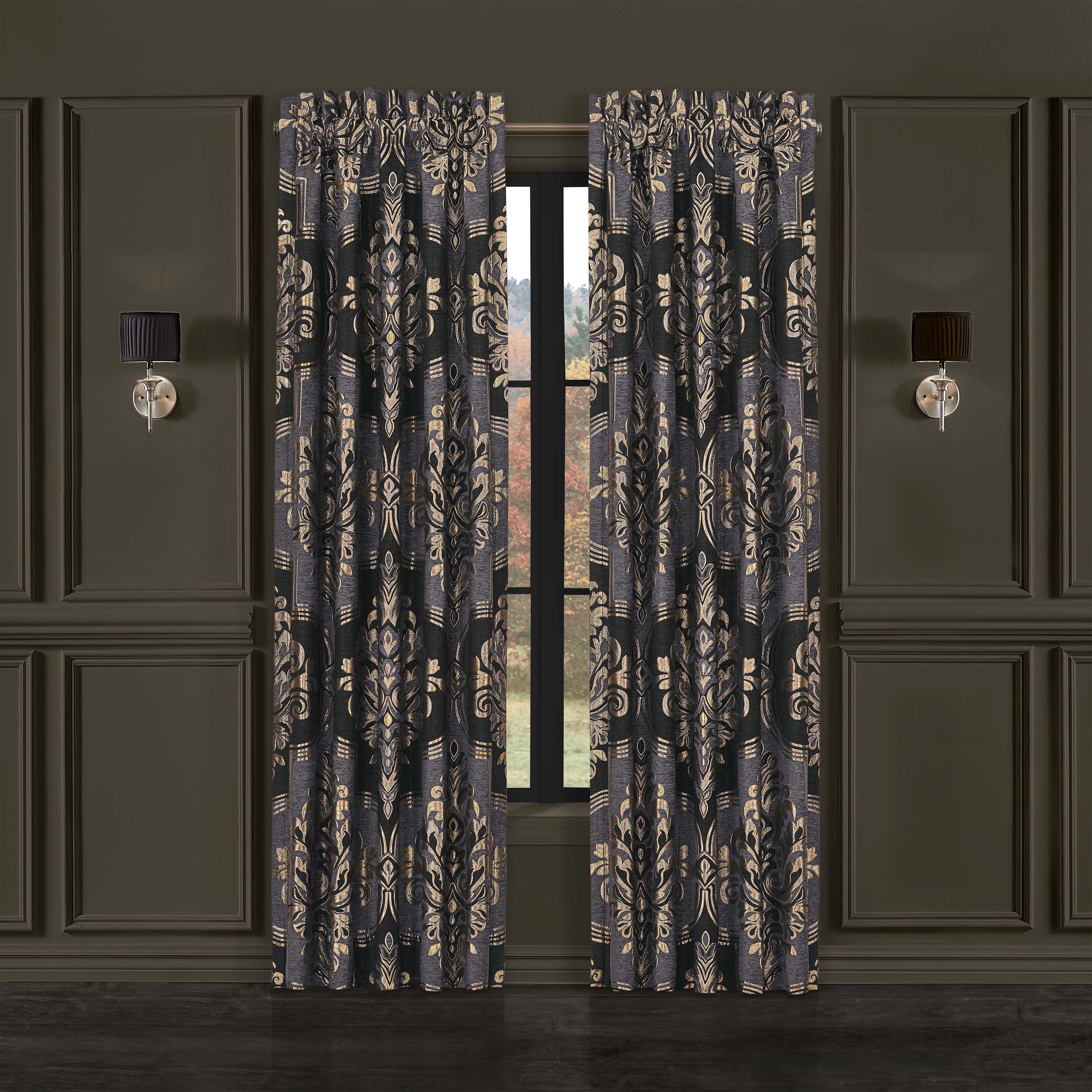 Savoy Pewter Window Panel Pair (Set of 2)