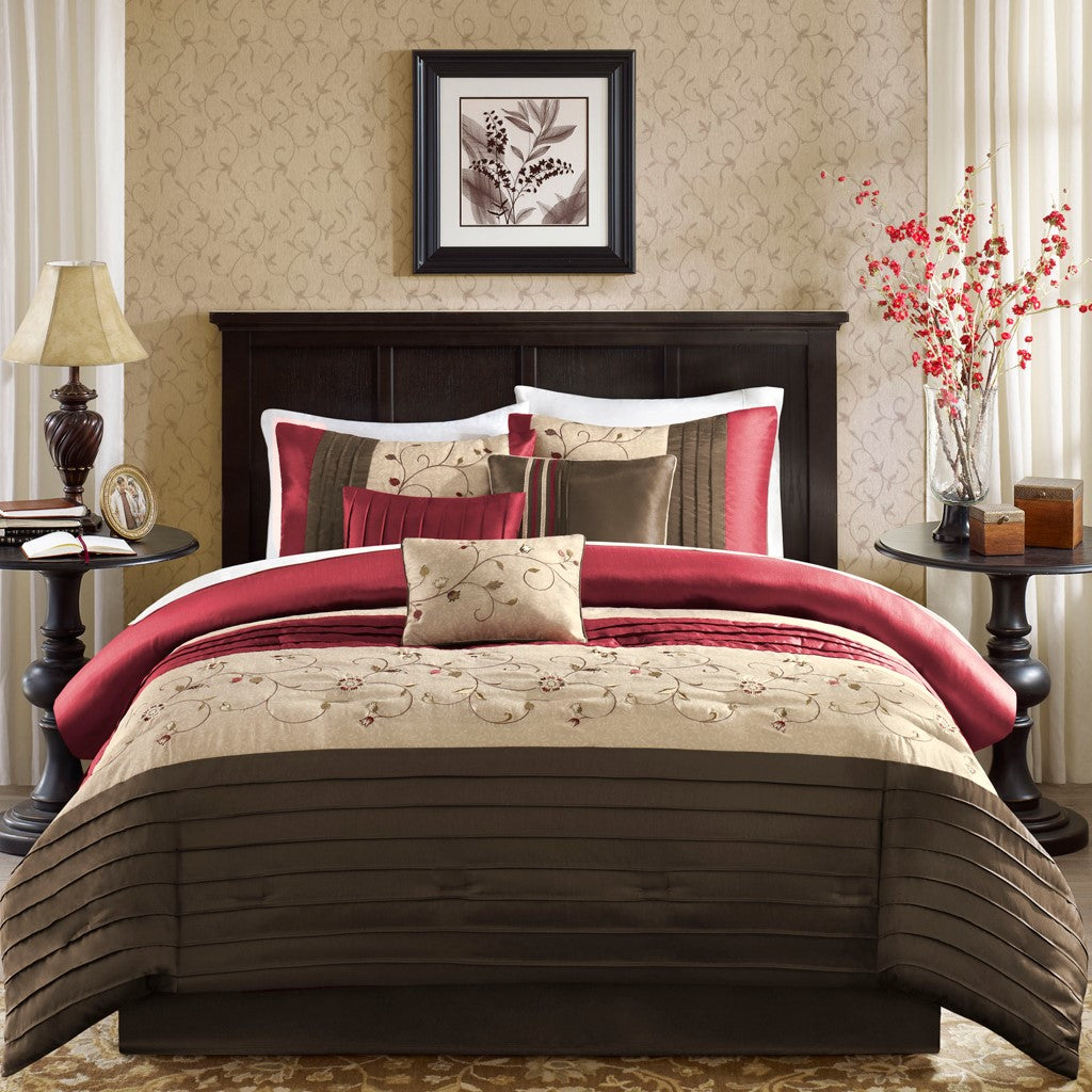 Red Comfortable Set Serene Red – Latest Bedding