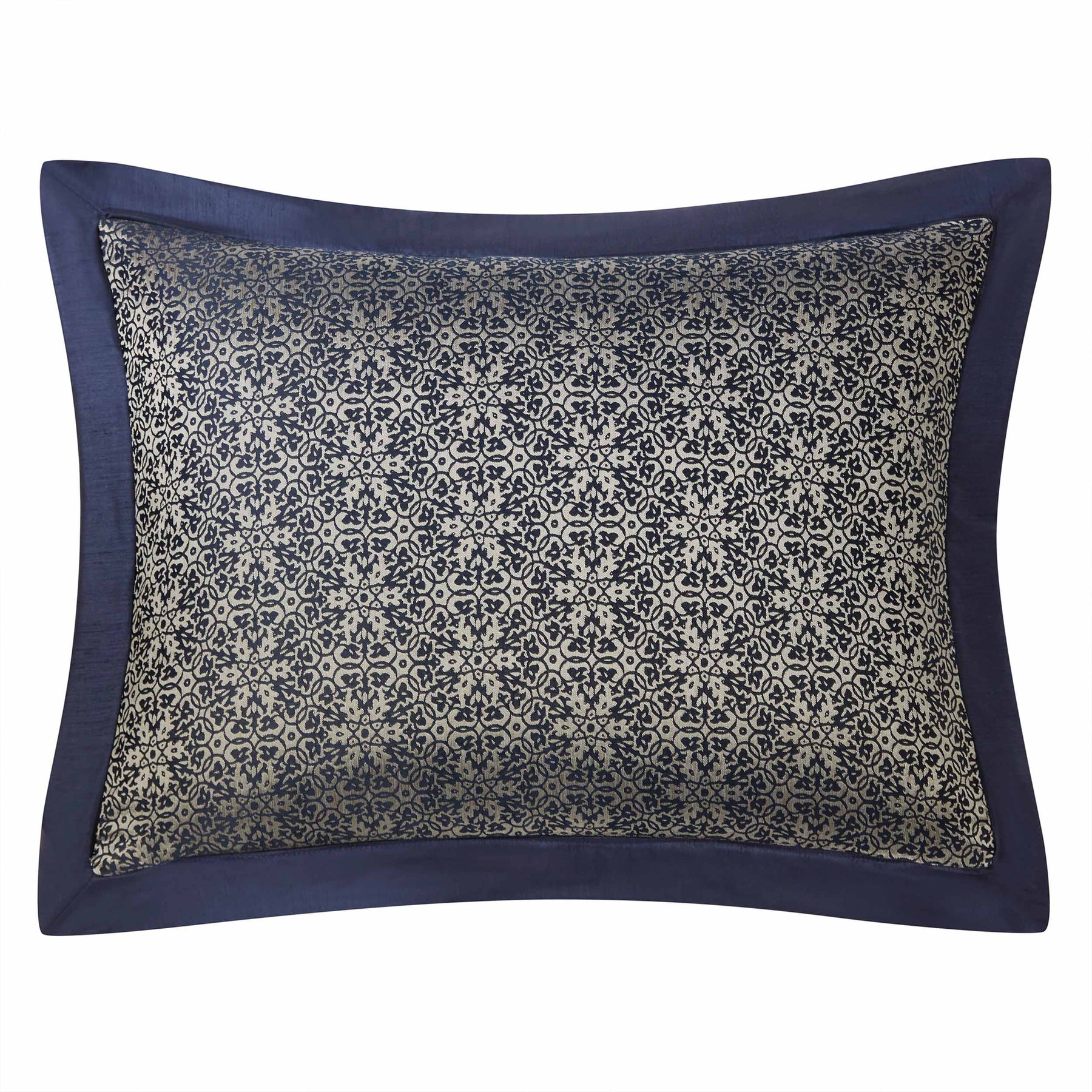 Waterford Vaughn Decorative Pillows Set of 3 - Navy, Gold