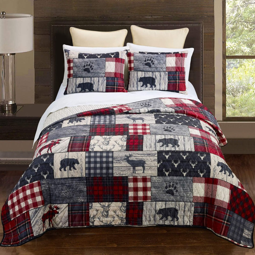 The Great Outdoors Quilted Bedding Set from Your Lifestyle
