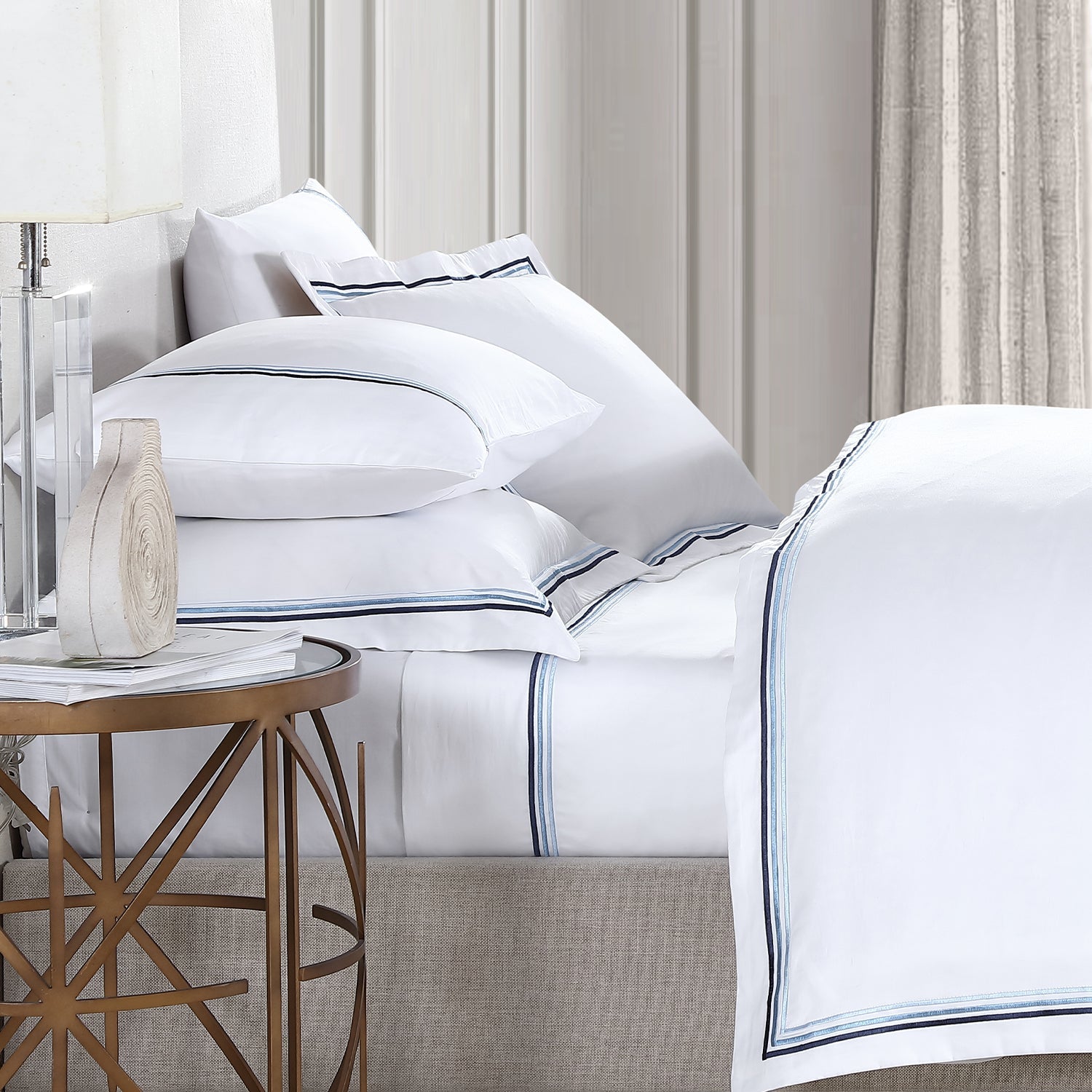 Triple Luxe Sateen Duvet Cover Set | Hotel Collection